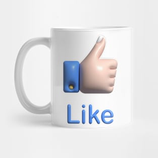 Like 3D Mug